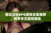 精彩汉化RPG游戏合集推荐，畅享中文游戏体验