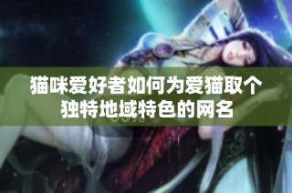 猫咪爱好者如何为爱猫取个独特地域特色的网名