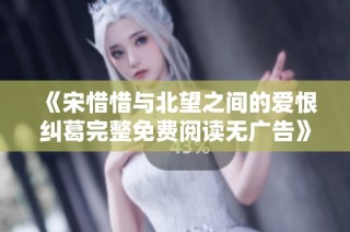《宋惜惜与北望之间的爱恨纠葛完整免费阅读无广告》