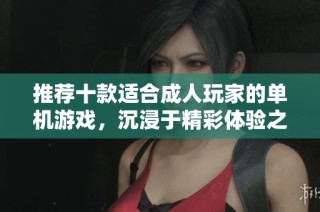 推荐十款适合成人玩家的单机游戏，沉浸于精彩体验之中