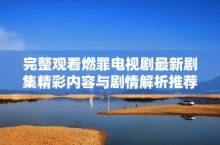 完整观看燃罪电视剧最新剧集精彩内容与剧情解析推荐