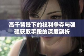 高干背景下的权利争夺与强硬获取手段的深度剖析