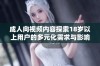 成人向视频内容探索18岁以上用户的多元化需求与影响分析