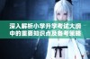 深入解析小学升学考试大纲中的重要知识点及备考策略