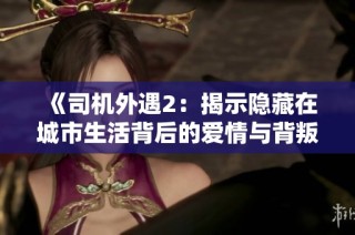 《司机外遇2：揭示隐藏在城市生活背后的爱情与背叛故事》