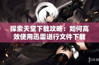 探索天堂下载攻略：如何高效使用迅雷进行文件下载