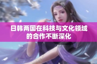 日韩两国在科技与文化领域的合作不断深化