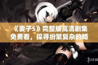 《妻子5》完整版高清剧集免费看，探寻纷繁复杂的婚姻与爱情关系