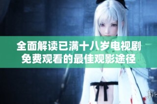 全面解读已满十八岁电视剧免费观看的最佳观影途径