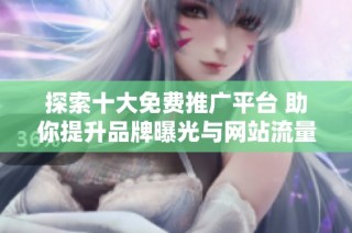 探索十大免费推广平台 助你提升品牌曝光与网站流量