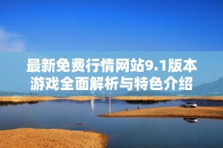最新免费行情网站9.1版本游戏全面解析与特色介绍