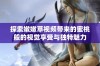 探索嫩嫩草视频带来的蜜桃般的视觉享受与独特魅力
