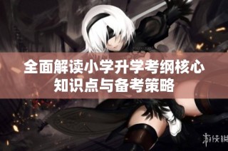 全面解读小学升学考纲核心知识点与备考策略