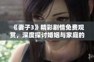《妻子3》精彩剧情免费观赏，深度探讨婚姻与家庭的复杂关系