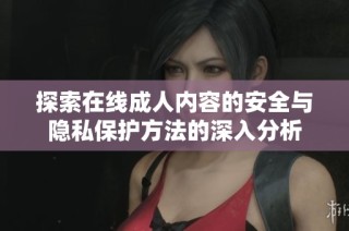 探索在线成人内容的安全与隐私保护方法的深入分析