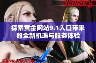 探索黄金网站9.1入口带来的全新机遇与服务体验