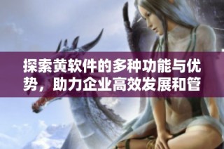 探索黄软件的多种功能与优势，助力企业高效发展和管理优化