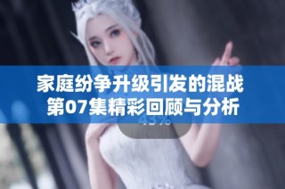 家庭纷争升级引发的混战 第07集精彩回顾与分析