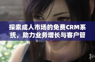 探索成人市场的免费CRM系统，助力业务增长与客户管理优化