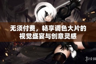 无须付费，畅享调色大片的视觉盛宴与创意灵感