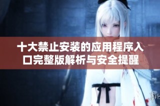 十大禁止安装的应用程序入口完整版解析与安全提醒