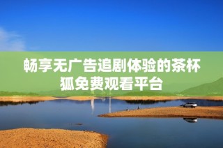 畅享无广告追剧体验的茶杯狐免费观看平台