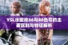 YSL水蜜桃86与88色号的主要区别与特征解析
