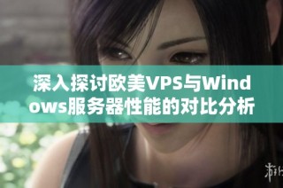 深入探讨欧美VPS与Windows服务器性能的对比分析