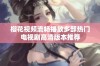 樱花视频流畅播放多部热门电视剧高清版本推荐