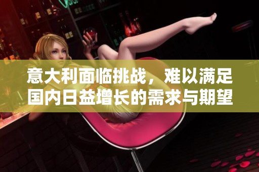意大利面临挑战，难以满足国内日益增长的需求与期望