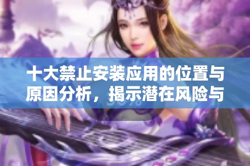 十大禁止安装应用的位置与原因分析，揭示潜在风险与安全隐患