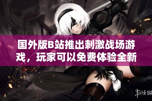 国外版B站推出刺激战场游戏，玩家可以免费体验全新冒险乐趣