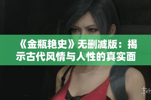 《金瓶艳史》无删减版：揭示古代风情与人性的真实面貌