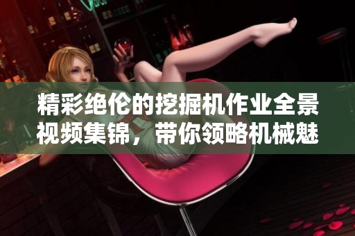 精彩绝伦的挖掘机作业全景视频集锦，带你领略机械魅力