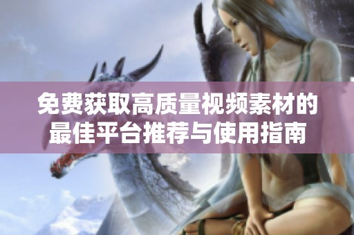 免费获取高质量视频素材的最佳平台推荐与使用指南