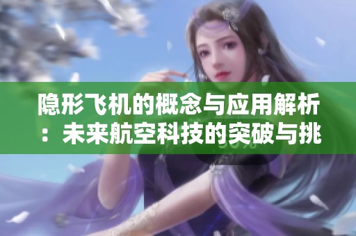 隐形飞机的概念与应用解析：未来航空科技的突破与挑战