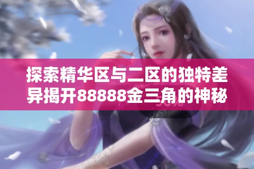 探索精华区与二区的独特差异揭开88888金三角的神秘面纱
