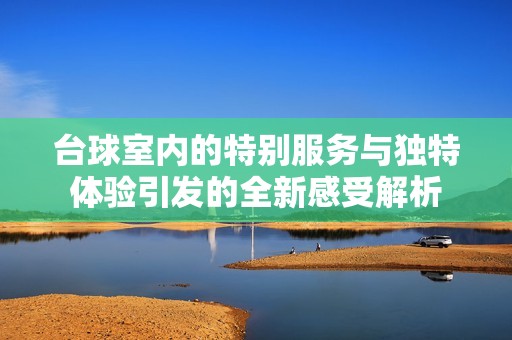 台球室内的特别服务与独特体验引发的全新感受解析