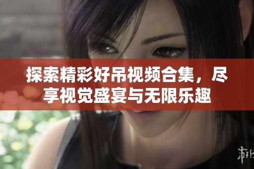 探索精彩好吊视频合集，尽享视觉盛宴与无限乐趣