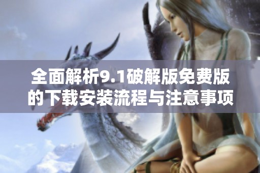 全面解析9.1破解版免费版的下载安装流程与注意事项