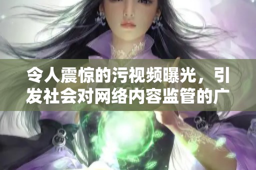 令人震惊的污视频曝光，引发社会对网络内容监管的广泛讨论