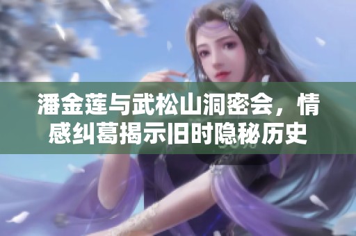 潘金莲与武松山洞密会，情感纠葛揭示旧时隐秘历史
