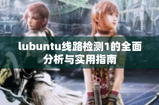 lubuntu线路检测1的全面分析与实用指南