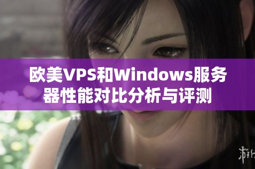 欧美VPS和Windows服务器性能对比分析与评测