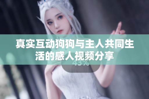 真实互动狗狗与主人共同生活的感人视频分享