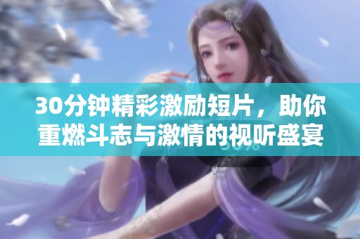 30分钟精彩激励短片，助你重燃斗志与激情的视听盛宴