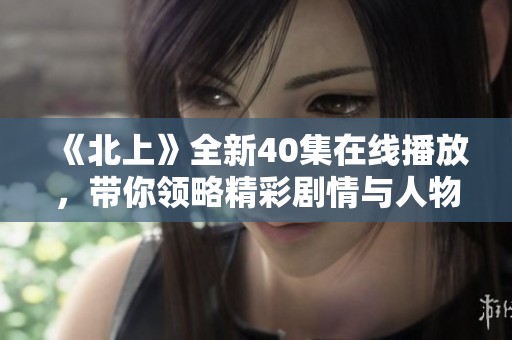 《北上》全新40集在线播放，带你领略精彩剧情与人物命运交织