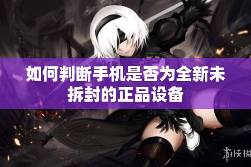 如何判断手机是否为全新未拆封的正品设备