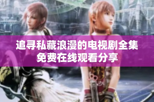 追寻私藏浪漫的电视剧全集免费在线观看分享