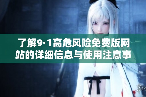 了解9·1高危风险免费版网站的详细信息与使用注意事项